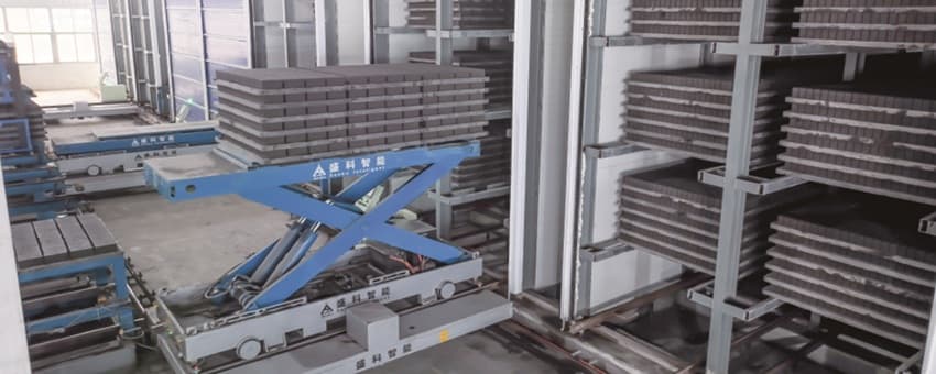 Ligne de production de briques à partir de déchets solides, installée sur le site de notre client à Taizhou.