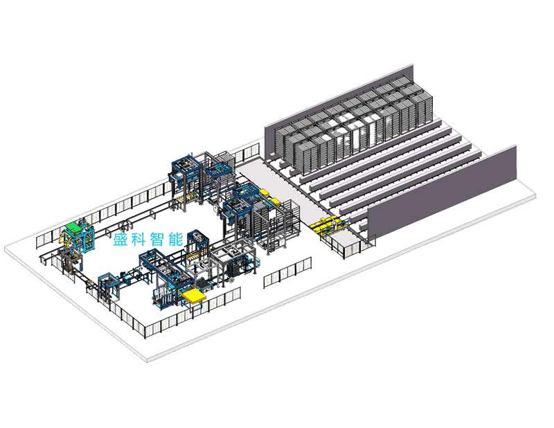 Ligne de production complète de briques/blocs