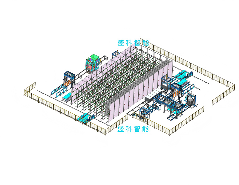 Full Solid Waste Brick Block Production Line with Single-layer Curing Kiln