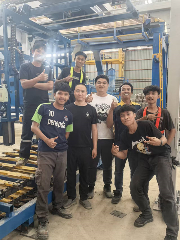 Nous célébrons la réussite d'un autre projet à l'étranger !